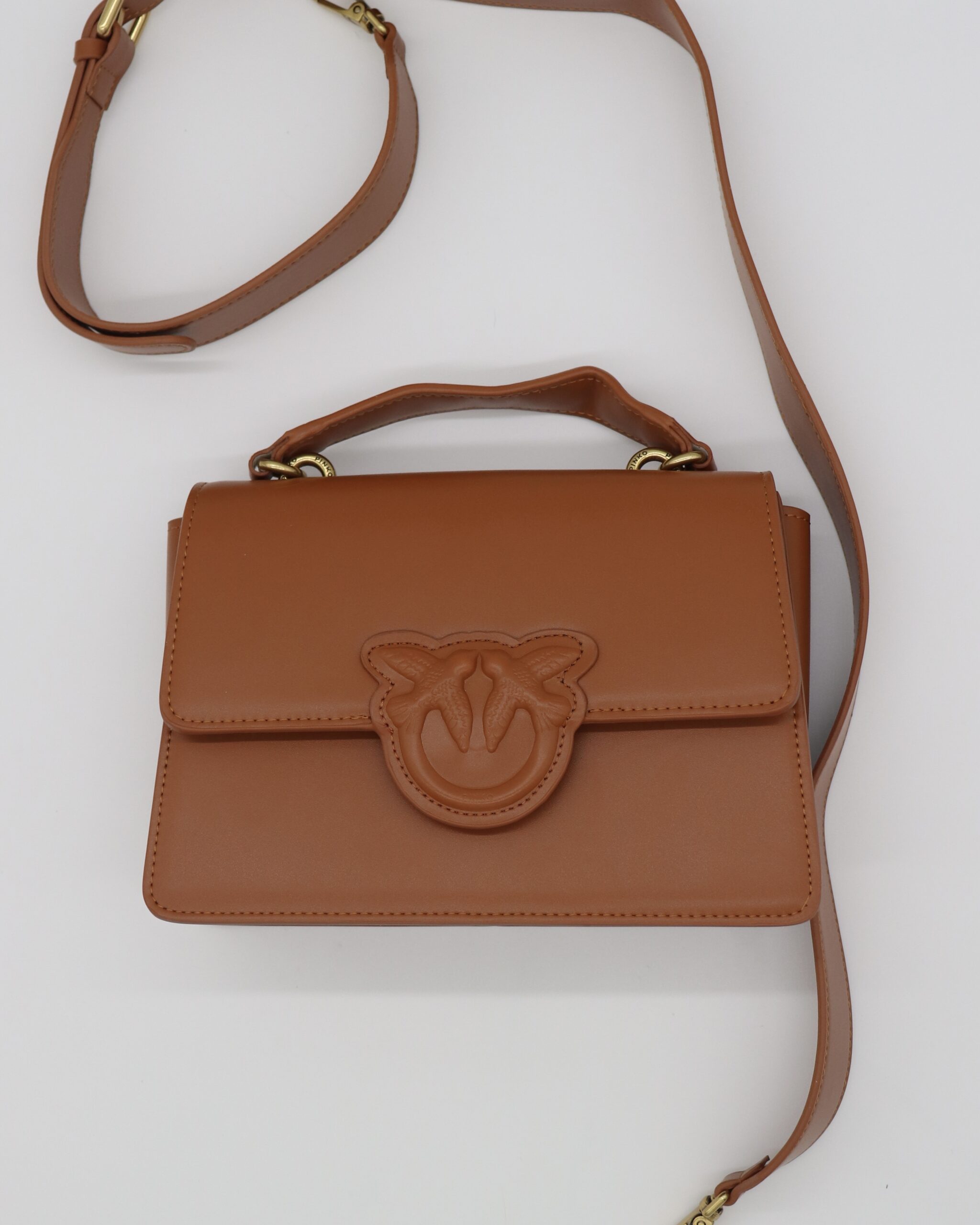 IMG_3584 Pinko Mini Love Bag Soft - Braon - Slika 1