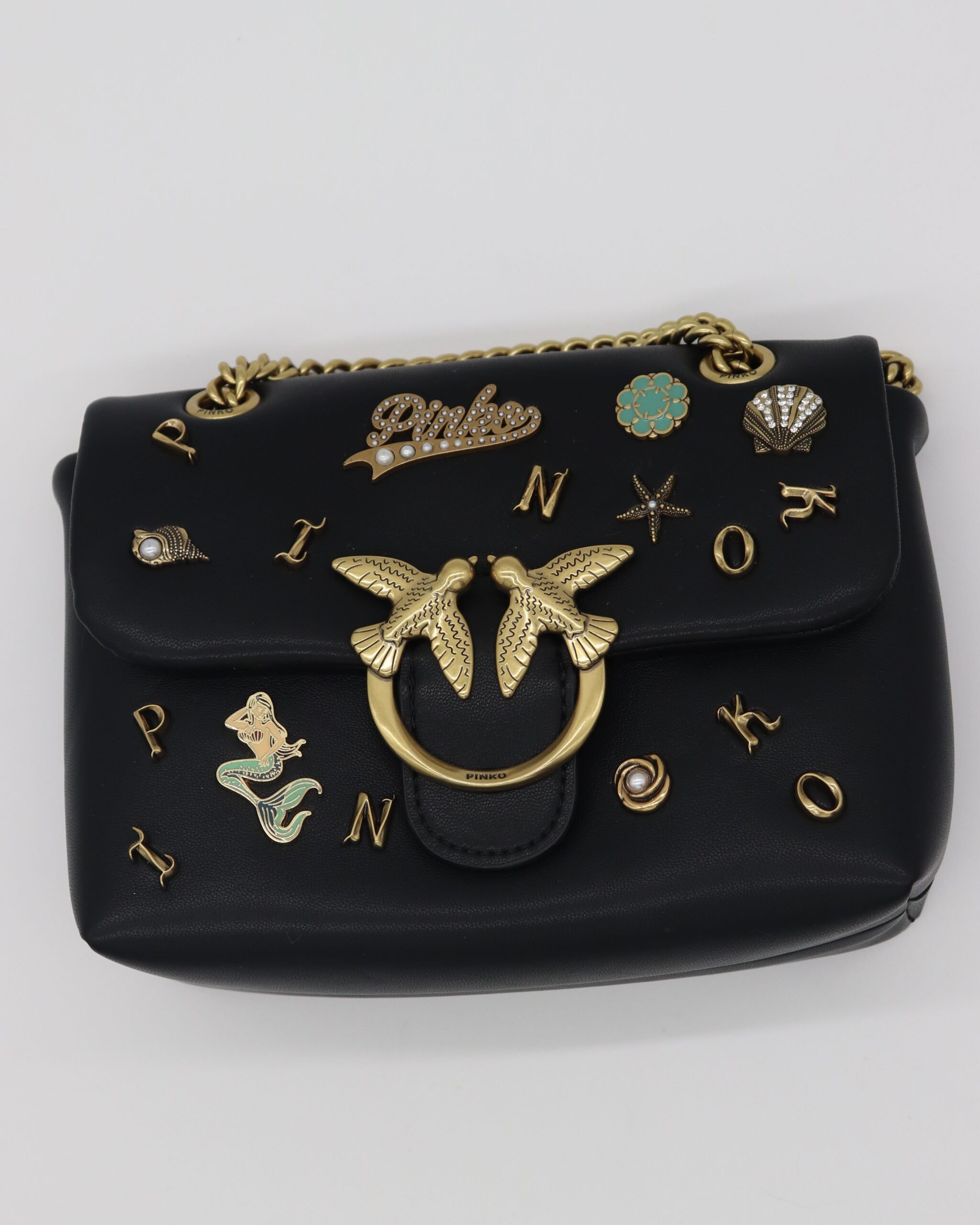 IMG_3612 Mini Love Bag Special Charms - Crna - Slika 1