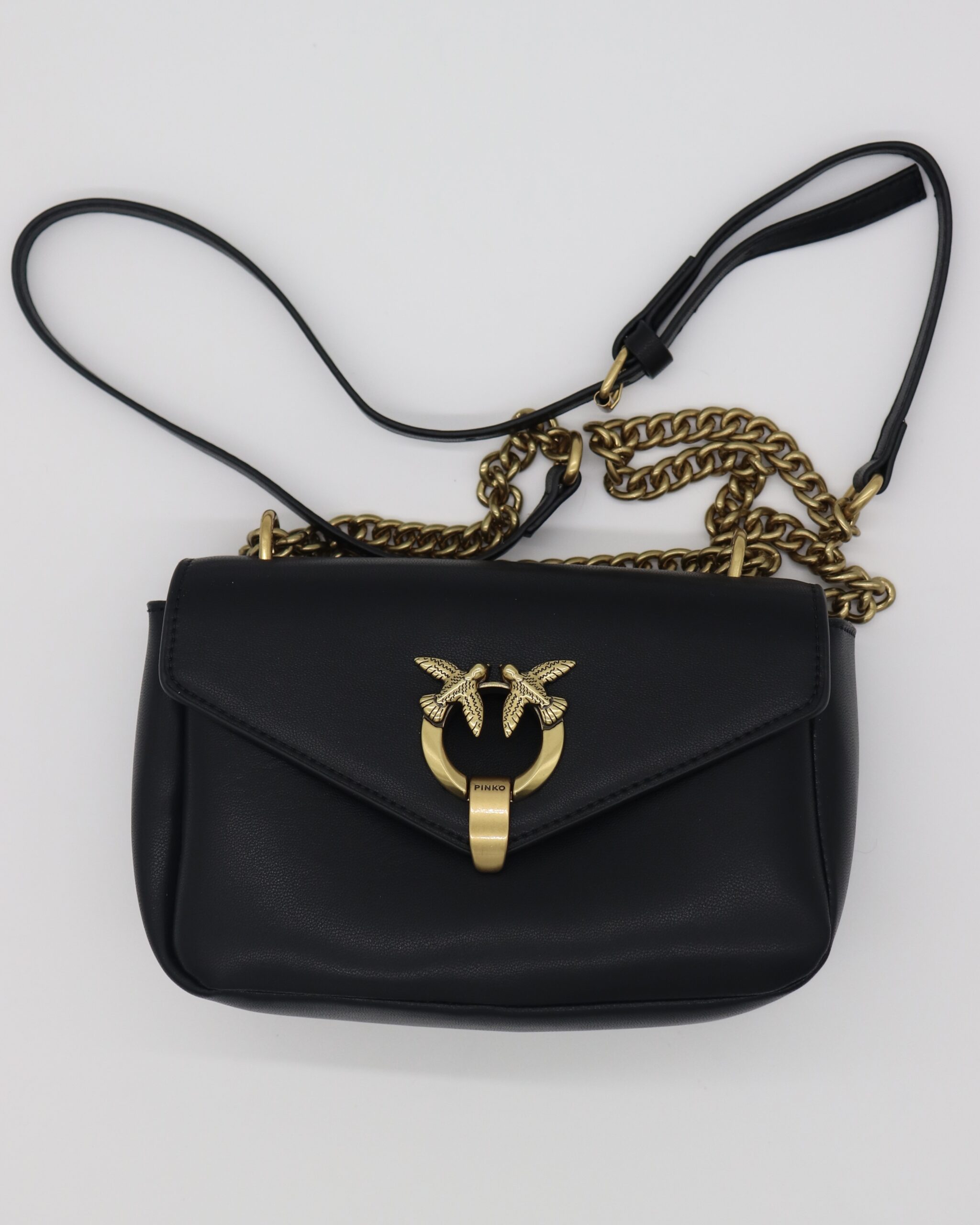 IMG_3651 Pinko Mini Love Bag Jewel Line - Crna - Slika 1