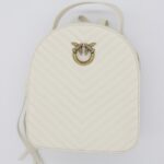 Pinko Chevron Backpack – Bež