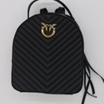 Pinko Chevron Backpack – Crni