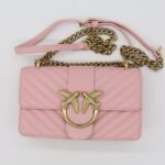 Pinko Love Mini Icon Chevron – Roze (mala)