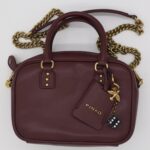 Pinko Box Bag Charm – Bordo