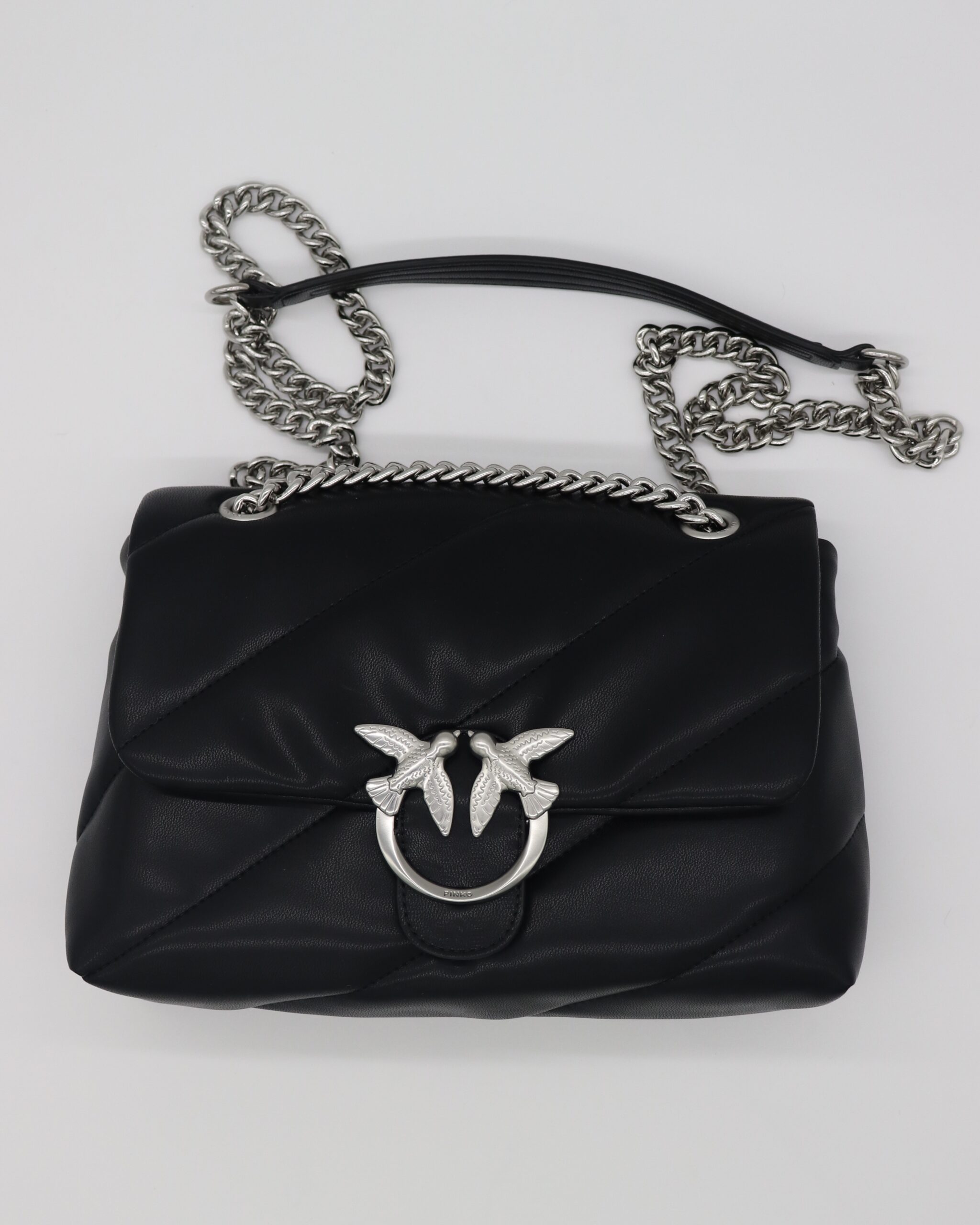 IMG_3856 Pinko Classic Soft – Crna (srebrna kopca) - Slika 1