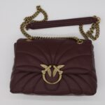 Pinko Love Bag Soft Embossed – Bordo (velika reljef)