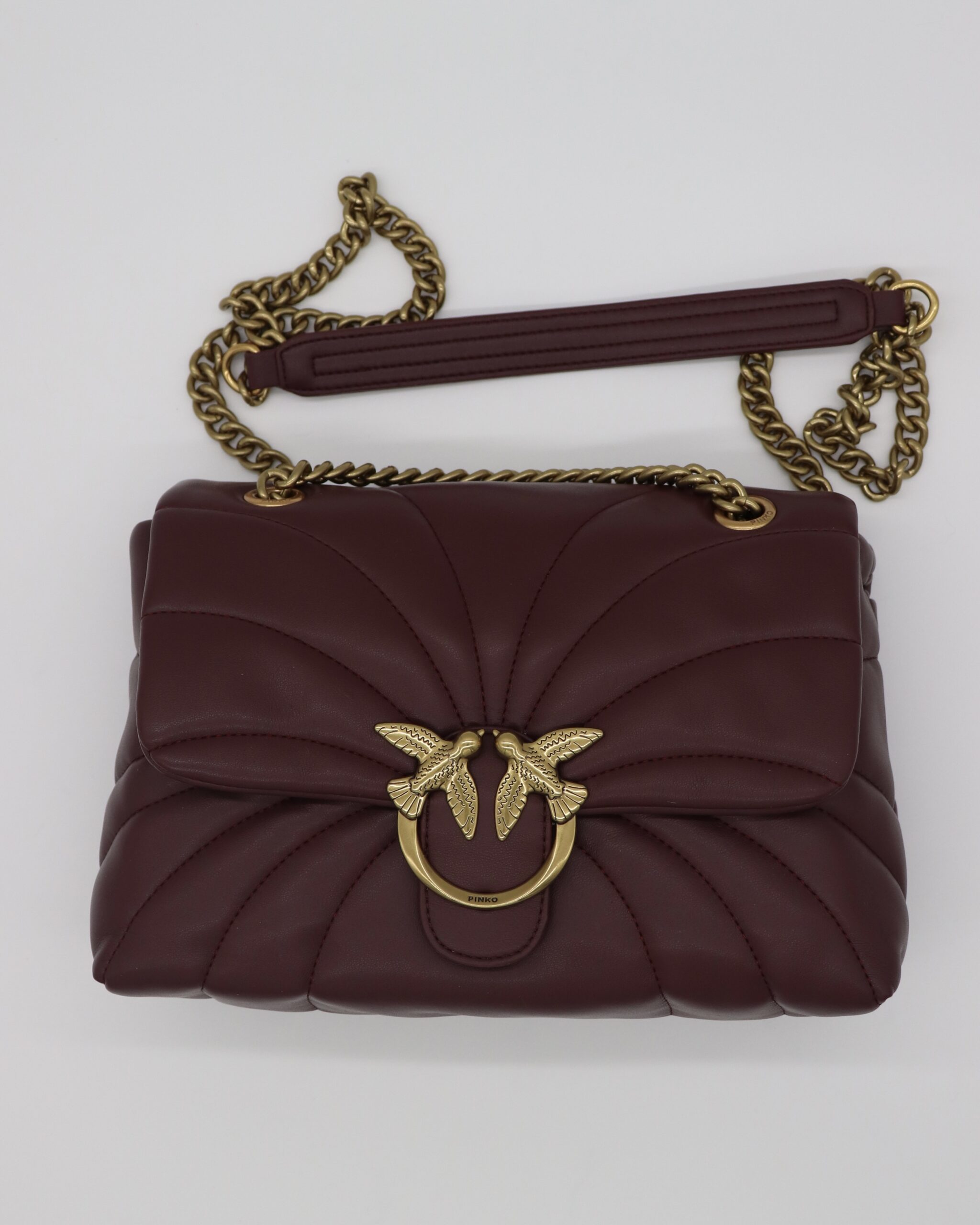 IMG_3881 Pinko Love Bag Soft Embossed – Bordo (velika reljef) - Slika 1