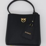 Pinko Mini Bucket Bag – Crna