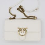 Pinko Love Bag Embossed – Bela (velika)