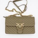 Pinko Love Classic Icon – Maslinasto Zelena (velika)