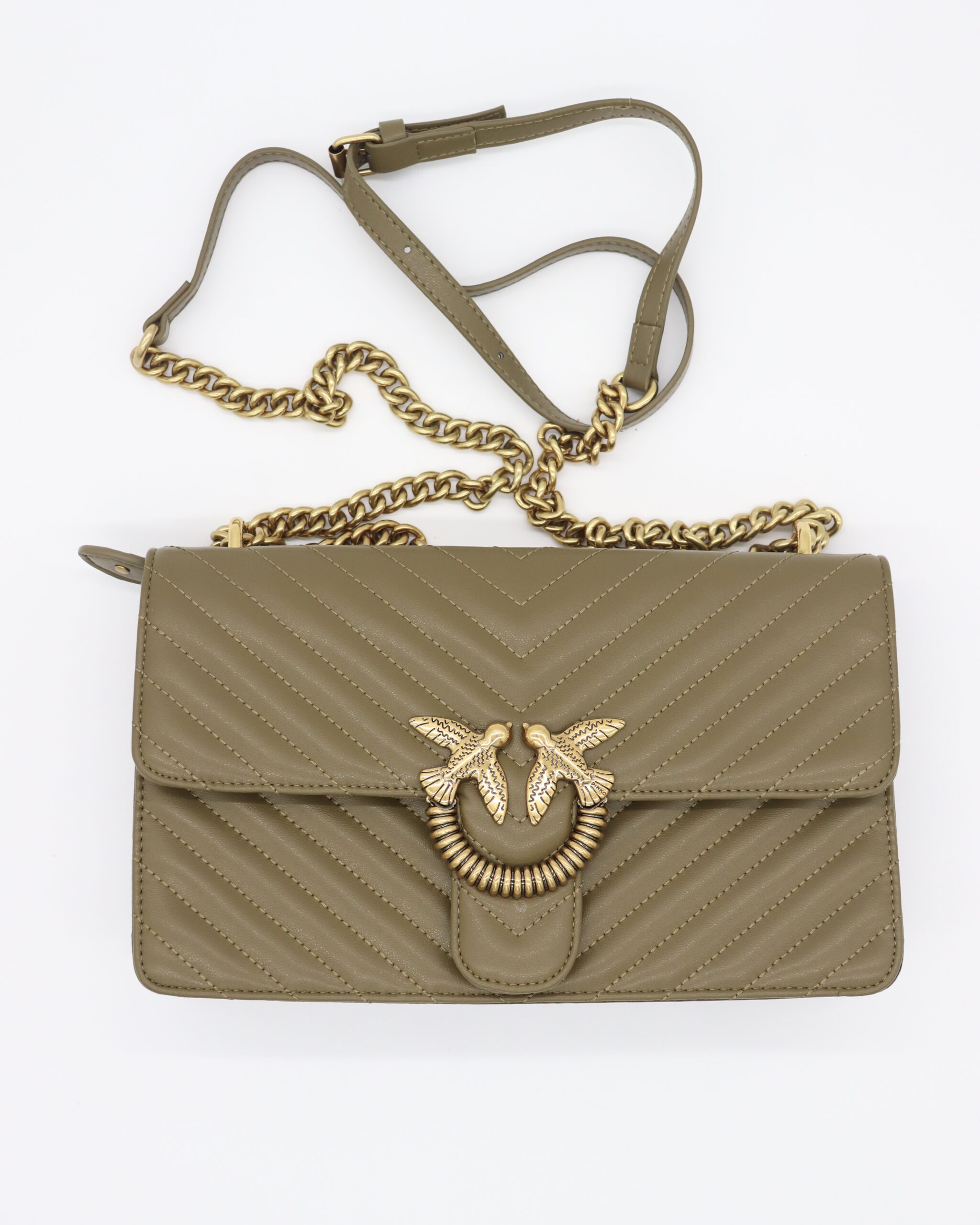 IMG_3962 Pinko Love Classic Icon – Maslinasto Zelena (velika) - Slika 1