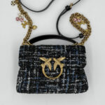 Love Baby Puff Chevron Lux - Blue Navy