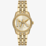 Mini Bryant Pavé Logo Gold-Tone - MK7540